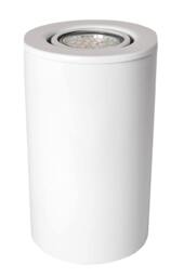 Rackhams White Gloss GU10 Floor or Table Lamp Uplighter with Tilt Capability - thumbnail 2