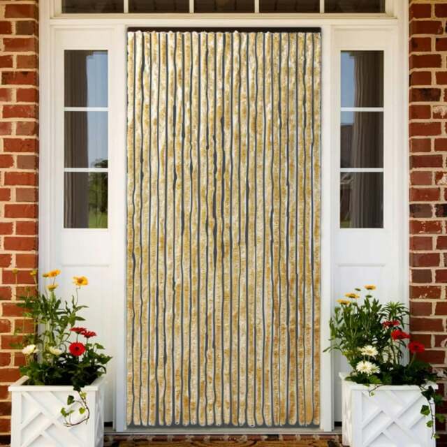 Rackhams Insect Curtain Beige 100x220 cm Chenille
