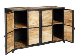 Rackhams Durin Vintage Up cycled Industrial Large Sideboard - Metal - 1 - thumbnail 4