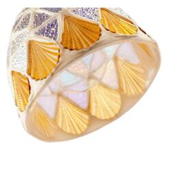 Rackhams Dome Shaped Pendant Ceiling Light Shade with Structured Mosaic Glass - thumbnail 5