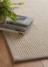 Rackhams Sisal & Wool Grey Rug – Flat-Weave - 160X230 cm - thumbnail 4