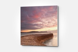 Rackhams The Cobb - Framed Print 20 x 20 inch - thumbnail 2