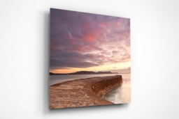 Rackhams The Cobb - Framed Print 20 x 20 inch - thumbnail 3