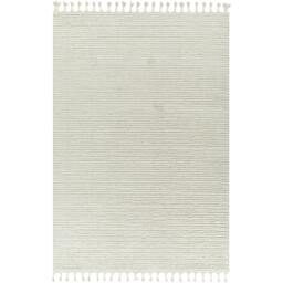 Rackhams Nora-Global Grey Ivory High Pile Fringe Rug - 80 x 220 cm - thumbnail 3