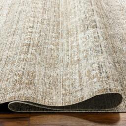 Rackhams Becki Owens Margaret-Washable Brown Grey Vintage Fringe In- & Outdoor Rug - 160 x 240 cm - thumbnail 3