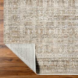 Rackhams Becki Owens Margaret-Washable Brown Grey Vintage Fringe In- & Outdoor Rug - 160 x 240 cm - thumbnail 4