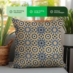 Rackhams Pair of Outdoor Scatter Cushions – Casablanca Design - thumbnail 4