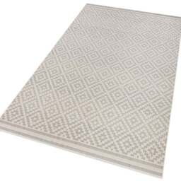 Rackhams Indoor - Outdoor Cream Raute Rug - 200X230 cm - thumbnail 4