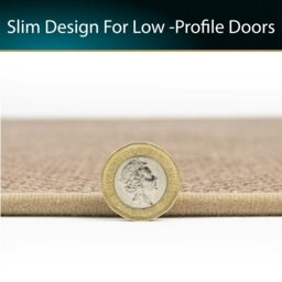 Rackhams Antarra Machine Washable Entrance Doormat, 50 x 75cm - Beige - thumbnail 6