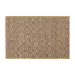 Rackhams Antarra Machine Washable Entrance Doormat, 50 x 75cm - Beige - thumbnail 2