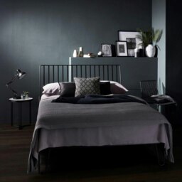 Rackhams Finn Bedsteads - Double - Brushed Brass - No Headboard Pads - thumbnail 4