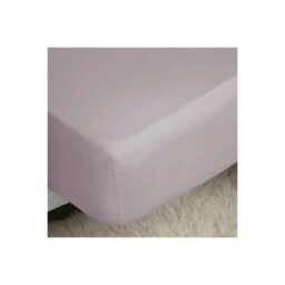 Rackhams 200 Thread Count Egyptian Cotton Fitted Sheet - Mulberry - Mulberry - Kingsize - 100% Egyptian Cotton - thumbnail 3