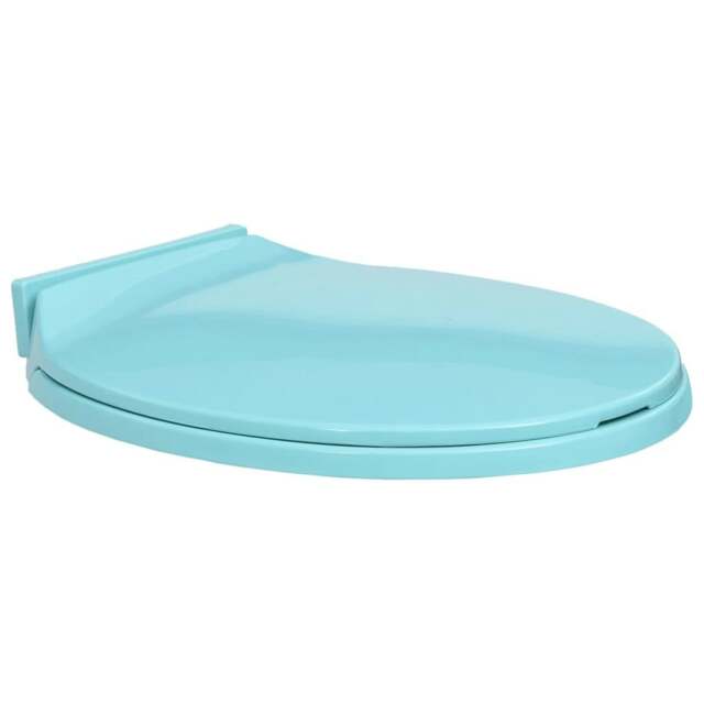 Rackhams Soft-Close Toilet Seat Green Oval