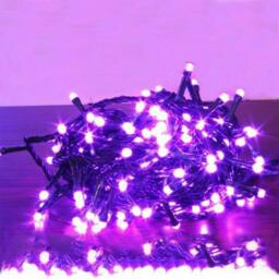 Rackhams 100 LED, 10 Meters Pink Chaser lights, Indoor and Outdoor, Weddings & Gardens, 8 Functions