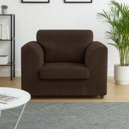 Rackhams Luxor / Ferguson Cord Armchair - Pink - thumbnail 5