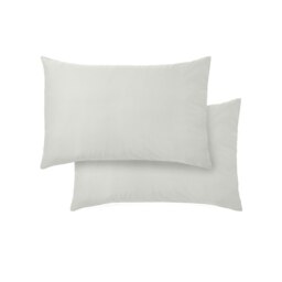 Rackhams 400 Thread Count Cotton Sateen Standard Pillowcase Pair - Ivory - 50x75cm (x2) - thumbnail 5
