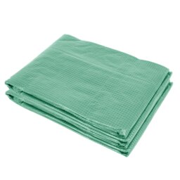 Rackhams 6 x 3 x 2m Greenhouse Replacement Cover ONLY for Tunnel Greenhouse - Green - 3 x 2 x 2m - thumbnail 2
