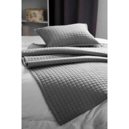 Rackhams Crompton Filled Cushion - Grey - One Size - Grey - 60% Cotton/40% Polyester - thumbnail 2