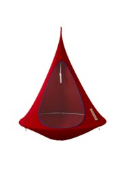 Rackhams Single Cacoon Hanging Chair - Chilli Red