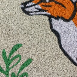 Rackhams Eco-Friendly Latex Backed Coir Entrance Doormat, 45x75cm - Fox - thumbnail 4