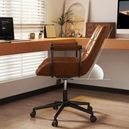 Rackhams Starship Modern Office Chair With Recliner, Swivel - thumbnail 5