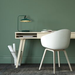 Rackhams Felix Hand Made Designer Table Lamp In Green And Gold Rugged Industrial With A Luxurious Twist - thumbnail 4