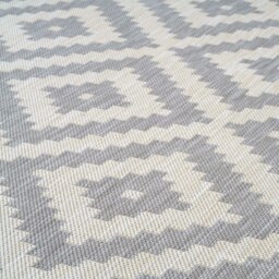 Rackhams Ecology Outdoor Rug Grey - 100g - 240X340 cm - thumbnail 2