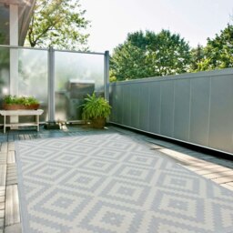 Rackhams Ecology Outdoor Rug Grey - 100g - 240X340 cm - thumbnail 6