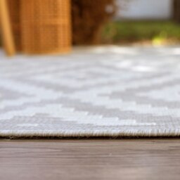 Rackhams Ecology Outdoor Rug Grey - 100g - 240X340 cm - thumbnail 4
