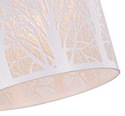Rackhams Unique and Beautiful Matt White Metal Forest Design Ceiling Pendant Shade - thumbnail 3