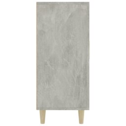 Rackhams Sideboard Concrete Grey 90x34x80 cm Engineered Wood - Grey - Engineered wood - thumbnail 5