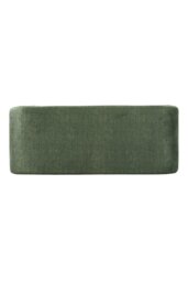 Rackhams Green Chic Modern Ottoman Bench - Green - thumbnail 6