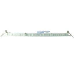 Rackhams Ultra Slim Round Flush Ceiling Light 24W Warm White LED 3000k Corridor Lamp - thumbnail 5