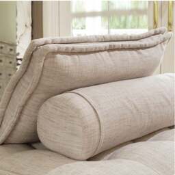 Rackhams Borcem Singe Seater, Two Seater, Three Seater Sofa, Linen, Modular Sofa - White - Two Seater 185cm - thumbnail 6