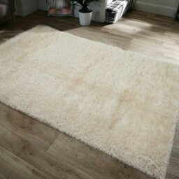 Rackhams Majestic Shaggy Rug - 60 x 110 - Yellow - thumbnail 6