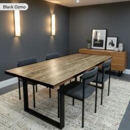 Rackhams Premium Solid Oak Dining Table - 300 - 120 - thumbnail 3