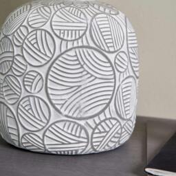 Rackhams Gloria Natural Ceramic Table Lamp - thumbnail 6