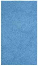 Rackhams Fiji Sky Blue Washable Solid Shaggy Rug - 100X150 cm - thumbnail 2
