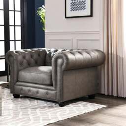 Rackhams The Dorchester Three Seater Sofa, Armchair - Three Seater 210cm - Grey - thumbnail 2