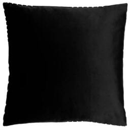 Rackhams Evoke Cut Cushion Cover - Black - 55cm x 55cm - Black - 100% Polyester - thumbnail 2