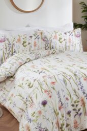 Rackhams Cheshire Floral Duvet Cover Bedding Set - Multi - Super King - thumbnail 2