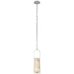Rackhams Melange Small Elongated Pendant Light - Polished Nickel - thumbnail 1
