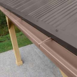 Rackhams Rain Gutter Kit for 12ft x 16ft Meridian Gazebo - thumbnail 2