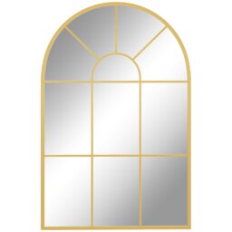 Rackhams Modern Arched Window Wall Mirror for Bedroom - thumbnail 3