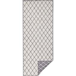 Rackhams Reversible Indoor-Outdoor Geometric Flatweave Rug - 200X290 cm - thumbnail 6
