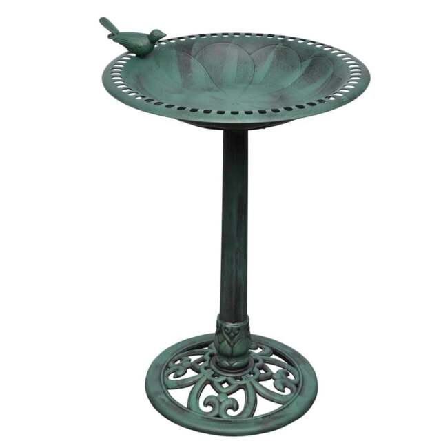 Rackhams Bird Bath with Decorative Bird - image 1