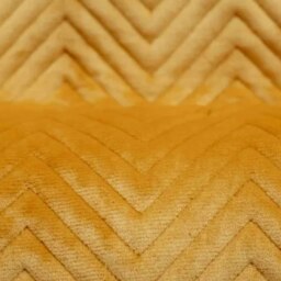 Rackhams Hurry Home Velvet Heated Throw Electric Blanket - Mustard Herringbone - 160cm x 120cm - thumbnail 5