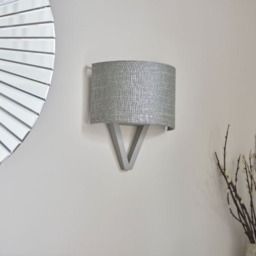 Rackhams Kaden Grey Wood Wall Light - thumbnail 2