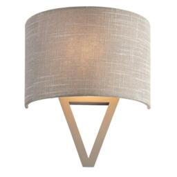 Rackhams Kaden Grey Wood Wall Light - thumbnail 5