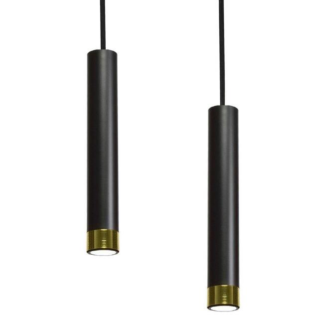 Rackhams Dani Pendant Lamp Hand Made Black And Gold - image 1